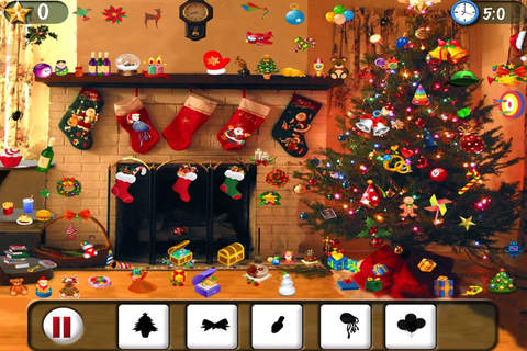 Christmas Hidden Objects Free - Help Santa Find Gifts Fun Game For Everyone screenshot 4