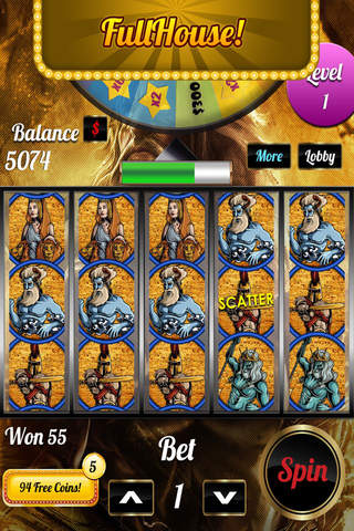 Amazing Titan's Way to Rich-es & Hit it Big Casino Win Slots Games Pro screenshot 3