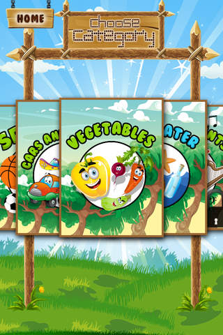 A Matching Game for Children: Learning with Vegetables and Fruits screenshot 3