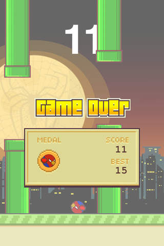Flappy: for Spiderman screenshot 4