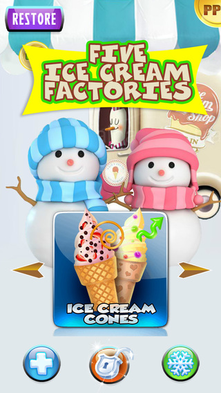 【免費遊戲App】Ice Cream Frozen Snow Cones Treats Maker Game-APP點子