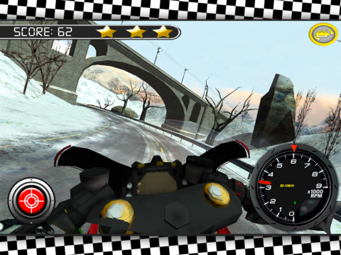 【免費遊戲App】Bike Rider - Frozen Highway Rally Race Free-APP點子