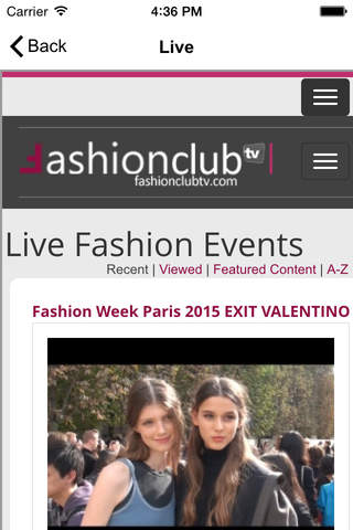 Fashion Club TV screenshot 2