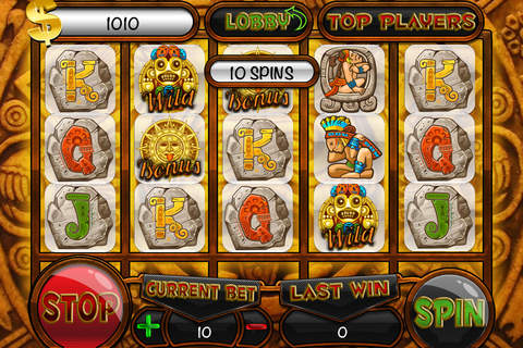 A Aaron Aztec Slots and Roulette & Blackjack screenshot 3