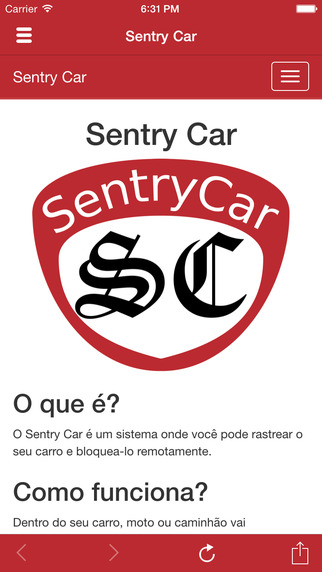 SentryCar - Rastreamento e Monitoramento de Veículos Cargas e Caminhões