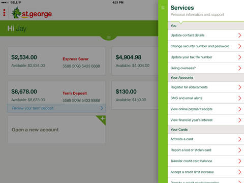 【免費財經App】St.George Banking Application for iPad-APP點子