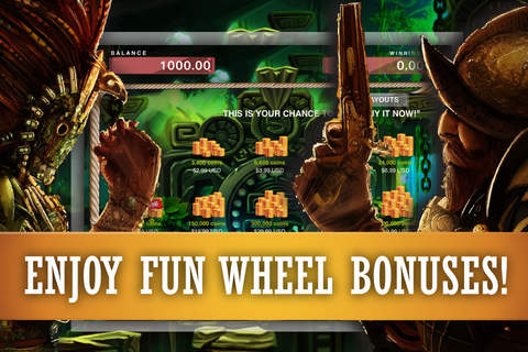 Native Mayan Casino Slot : Win Ancient Mystic Treasure Jackpot Games Free screenshot 3