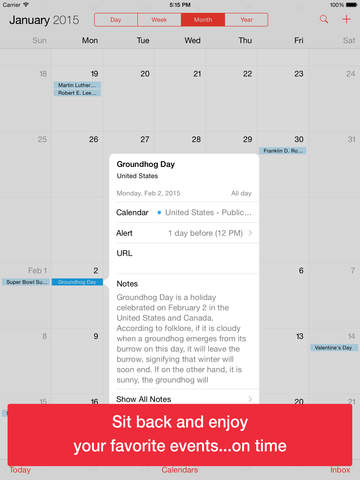 【免費生產應用App】Calendar Store by SchedJoules - Add sports, holidays, weather, finance and more to your calendar-APP點子