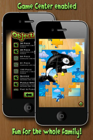 Amazing Jigsaw Finger Games screenshot 2
