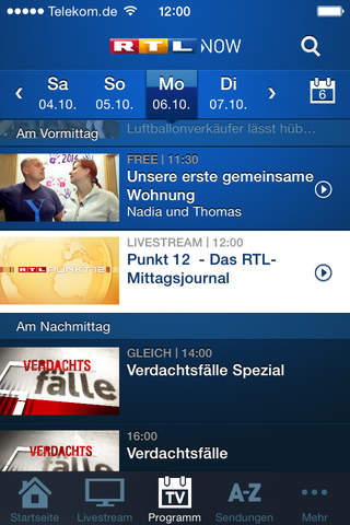 RTL NOW screenshot 2