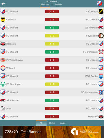 【免費運動App】Eredivisie - live, fixtures, results, standings, statistics and history right now-APP點子