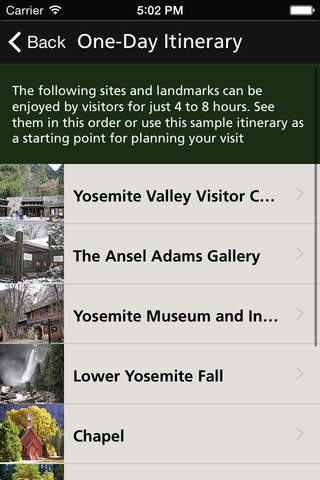 NPS Yosemite screenshot 3