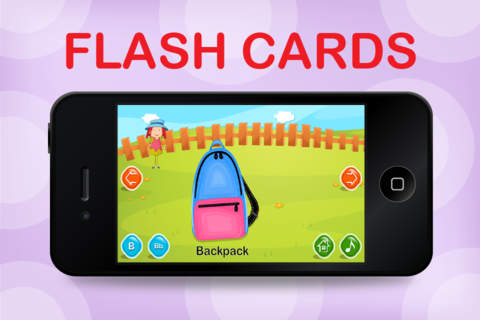Baby Flash Cards ABC Adventure - Alphabet Learning game for Kids in Preschool, K12, Kindergarten screenshot 2