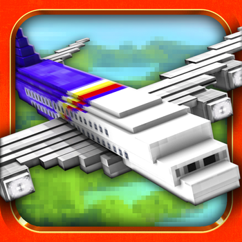 Mine Passengers - Blocky Air Craft Flying Game LOGO-APP點子