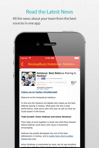 Calgary Hockey Alarm Pro screenshot 3