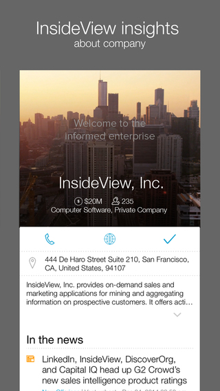 【免費商業App】InsideView Mobile-APP點子