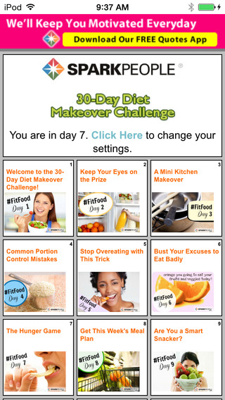 30 Day Diet Free