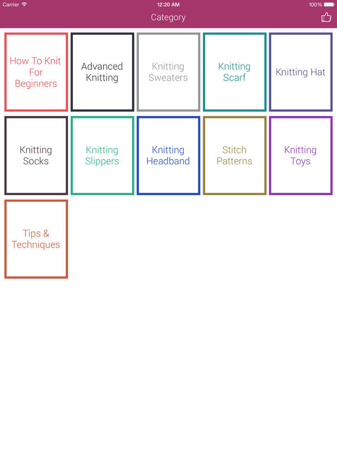 How To Knit Pro - Learn How To Knit and Discover New Knitting Patterns! - iOS...