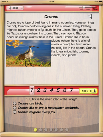 【免費教育App】Reading Comprehension – Animals: Third & Fourth Grade-Testing Prep-Snap-Teach-APP點子