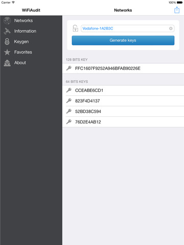WiFiAudit for iPad