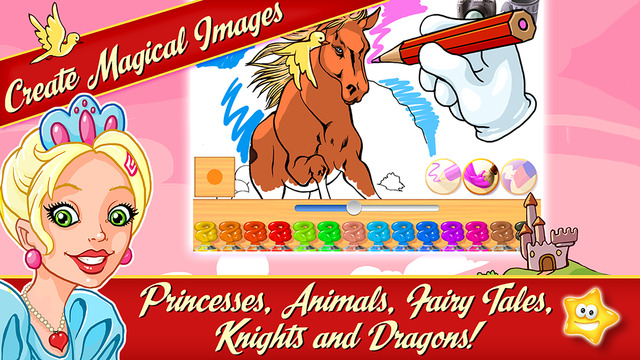 免費下載遊戲APP|Princess Fairy Tale Puzzle And Coloring Book – Mr. Pepper's magic fairytales princesses story puzzles for kids app開箱文|APP開箱王