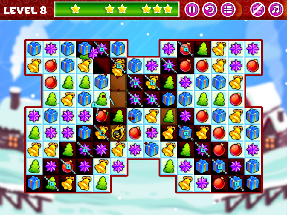 Christmas Sweeper Relaxing Match 3 Puzzle Game Apprecs