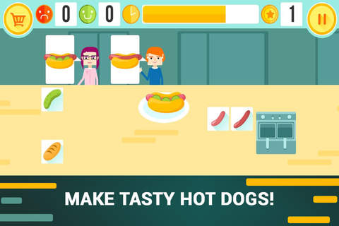 Hot Dog Shop - Cook And Sell Deluxe screenshot 2
