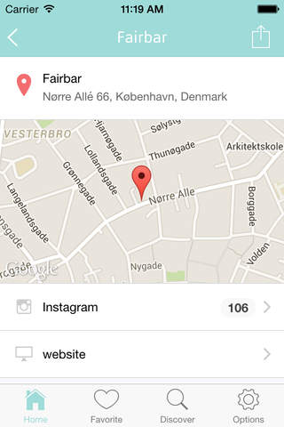 InstaCafe - find cafes with Instagram photo screenshot 3