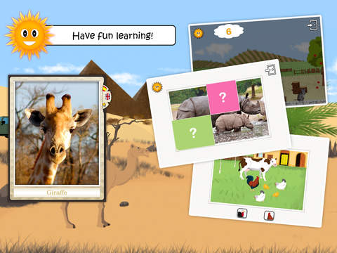 【免費教育App】Find Them All: looking for animals (free version) - Educational game for kids - Down on the farm and world wildlife safari (Africa, America, Asia, Australia) with pictures, photos, jigsaws and videos!-APP點子