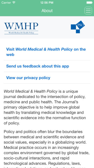 免費下載教育APP|World Medical & Health Policy app開箱文|APP開箱王