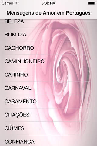 Mensagens de amor em português screenshot 3