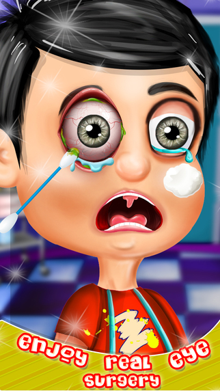 【免費遊戲App】Crazy Eye Surgery – Doctor simulation game for little surgeons-APP點子