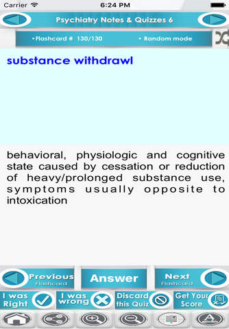 Psychiatry6800 Flashcards screenshot 3