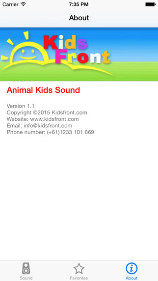 免費下載娛樂APP|Free Animal Kids Sound from Kids Front app開箱文|APP開箱王