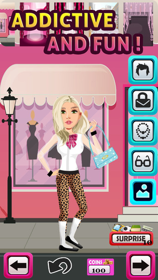 【免費遊戲App】My High School Teen Fashion Icon Dressing Up Game - Advert Free-APP點子