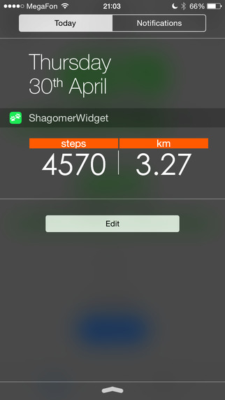 【免費健康App】Shagomer - Pedometer Top-Top, easy and light.-APP點子