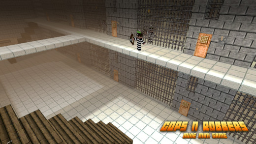 【免費遊戲App】Cops N Robbers (Jail Break) - Mine Mini Game With Survival Multiplayer-APP點子