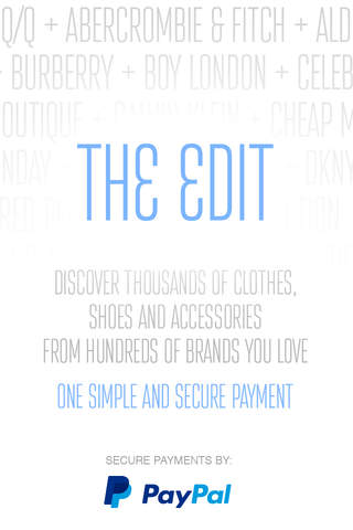 The Edit - Simple shopping for beautiful fashion screenshot 2