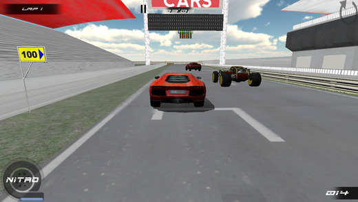 【免費遊戲App】Super Cars Racing I-APP點子