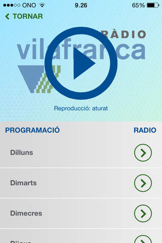 RTV Vilafranca del Penedès screenshot 2
