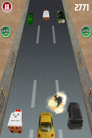 Motorcycle Police Chase Race Track Game Free screenshot 3