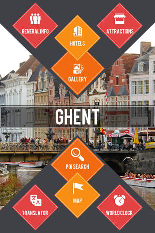 Ghent City Offline Travel Guide screenshot 2