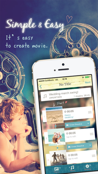 【免費攝影App】Sweet Movies - Easily create and edit Movies with Music-APP點子