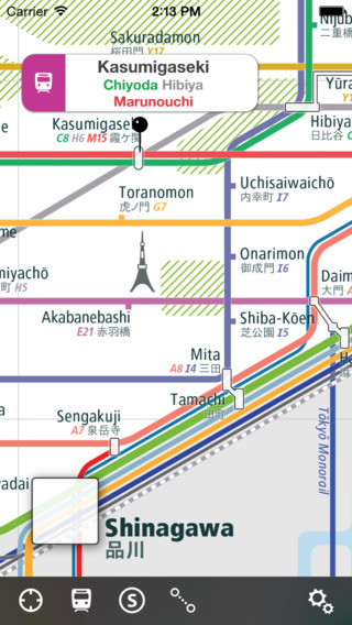 東京铁路图+ Lite