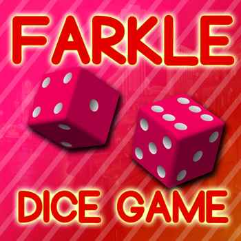 Platinum Rolling Dice Game - 15000 Round Farkle Roller Fever Deluxe Casino Winning LOGO-APP點子