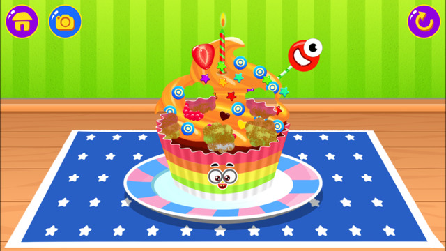 【免費遊戲App】Cupcake Studio Free - Junior Chef's Dessert Maker Bakery with Baking and Cooking Games-APP點子