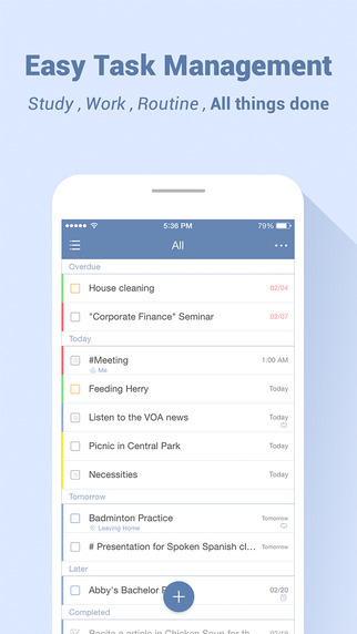 【免費生產應用App】TickTick - your to-do list & task management-APP點子