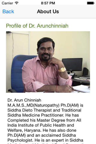 Dr Arun Chinniah screenshot 3