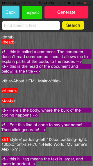 HTML Maker