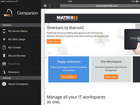 免費下載商業APP|Matrix42 Silverback - Companion App app開箱文|APP開箱王
